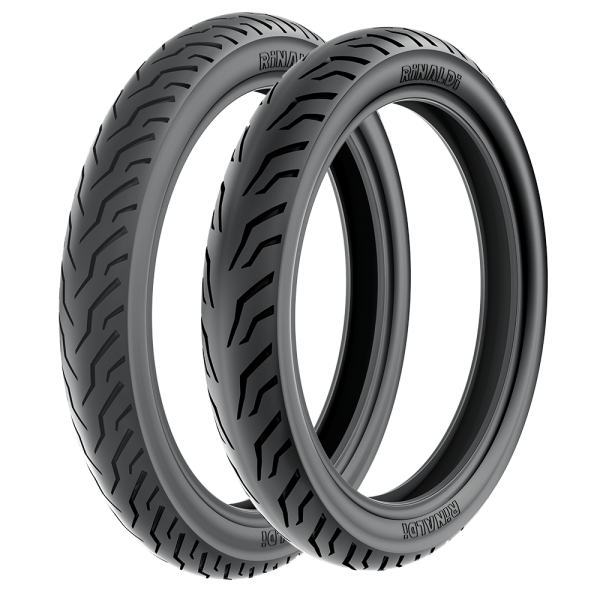 Rinaldi Set 2.75-18 ve 90/90-18 SS48 Motosiklet Ön Arka Takım Lastik