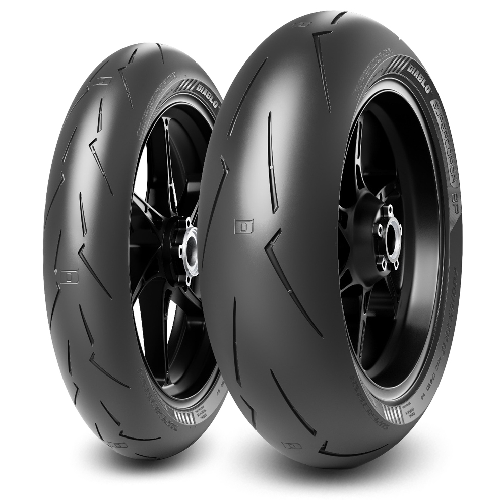 Pirelli Set 110/70ZR17 ve 150/60ZR17 Diablo Supercorsa SP V4 Ön Arka Takım