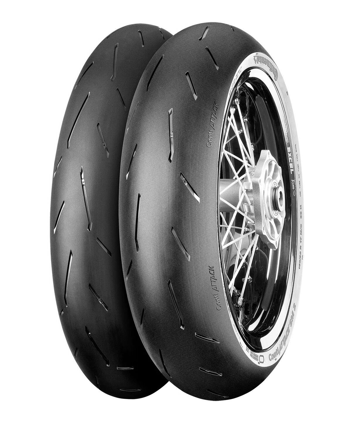 Continental Set 120/70ZR17 ve 150/60ZR17 ContiAttack SM 2 Ön Arka Takım