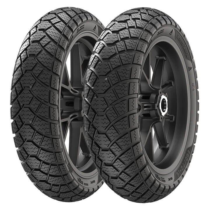 Anlas Takım TVS Raider 90/90-17 ve 110/80-17 SC500 Winter Grip-2 Ön Arka Takım Kış Lastiği