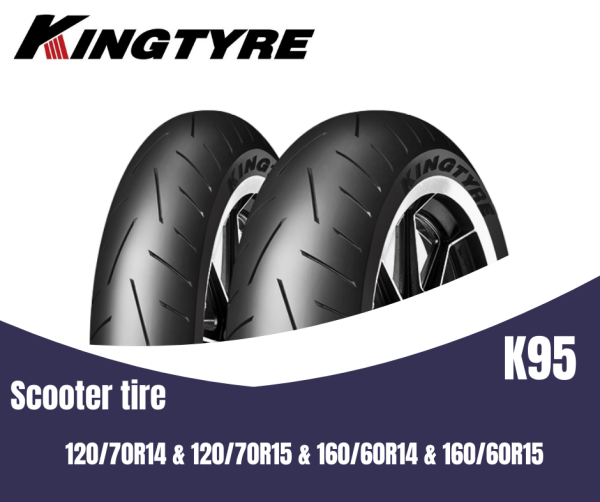 Kingtyre 120/70R15 K95 Radial Motosiklet Lastiği