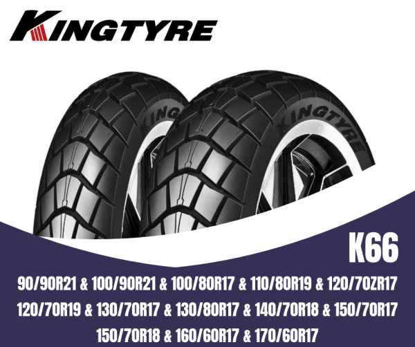 Kingtyre 110/80R19 K66 Motosiklet Ön Lastiği
