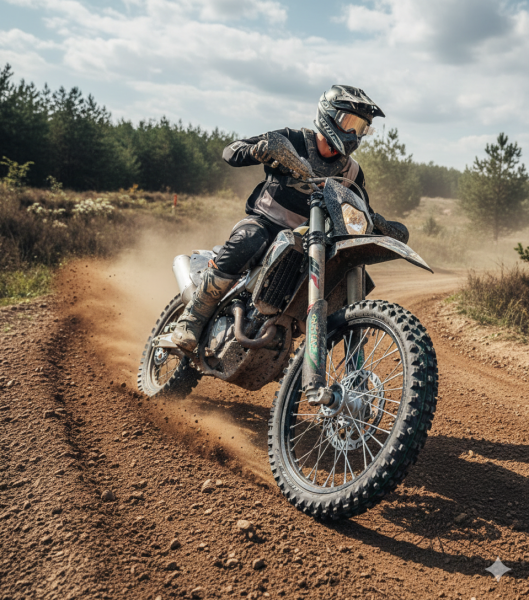 Mitas 140/80-18 Terra Force EF Super Light Tek Yeşil Cross Arka Motosiklet Lastiği