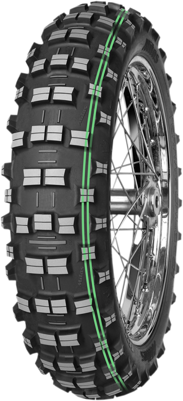 Mitas 140/80-18 Terra Force EF Super Light Çift Yeşil Cross Arka Motosiklet Lastiği