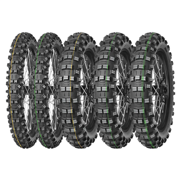 Mitas 120/90-18 Terra Force EF Super Light Çift Yeşil Cross Motosiklet Arka Lastik