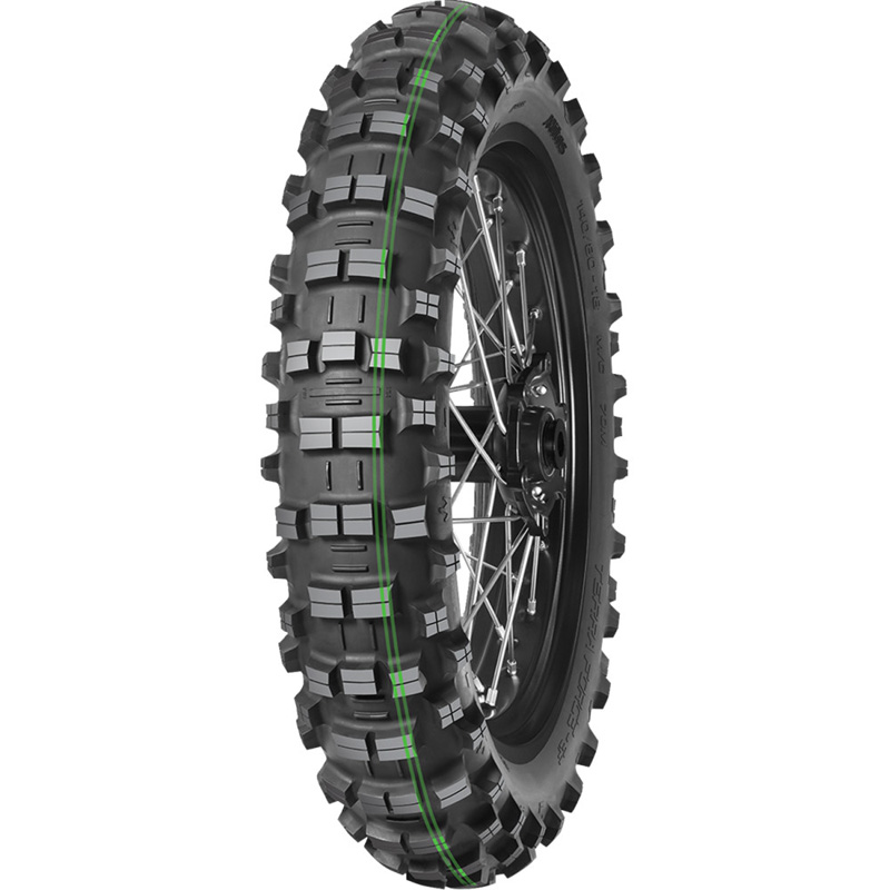 Mitas 120/90-18 Terra Force EF Super Light Çift Yeşil Cross Motosiklet Arka Lastik