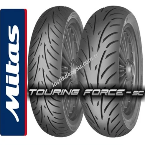 Mitas Set 120/70-14 ve 140/60-14 Touring Force SC Ön Arka Takım