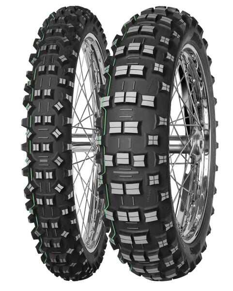 Mitas Set 90/90-21 ve 140/80-18 Terra Force EF Super Light Arka Çift Yeşil