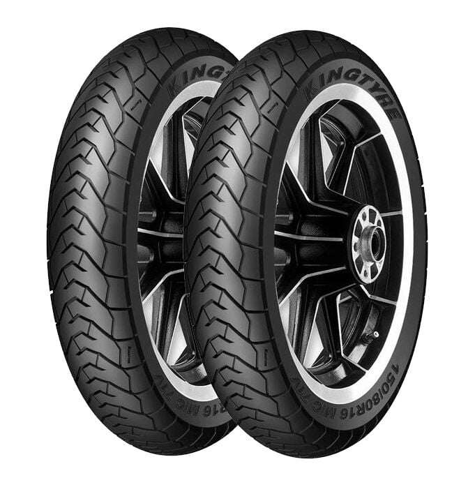 Kingtyre Set 130/70R18 ve 200/55R16 K70 Motosiklet Ön Arka Takım Lastiği