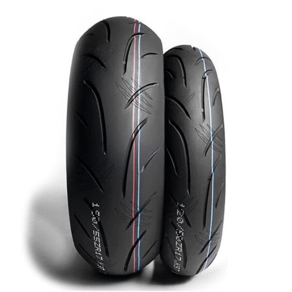 Kingtyre Set 120/60ZR17 ve 160/60ZR17 K97 Ön Arka Takım Motosiklet Lastiği