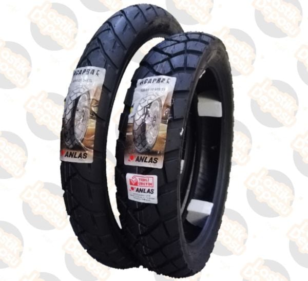 Anlas Set 90/90-21 ve 120/80-18 CapraR Ön Arka Takım