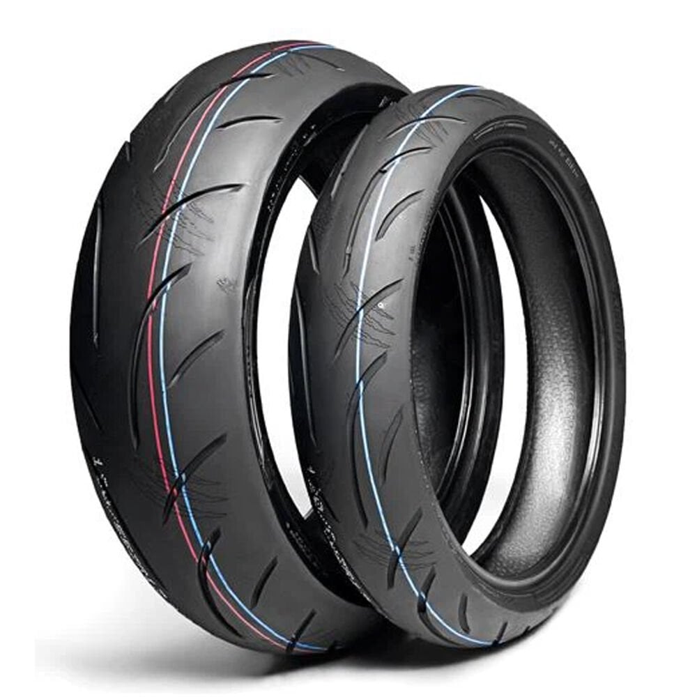 Kingtyre Set 120/60ZR17 ve 200/55ZR17 K97 Ön Arka Takım Motosiklet Lastiği