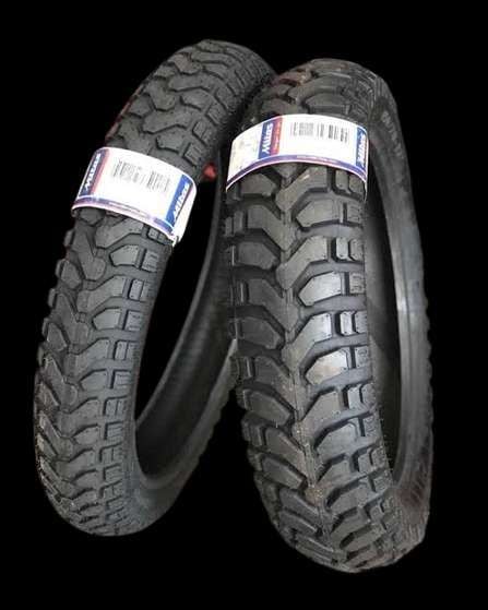Mitas Set 90/90B21 54H ve 120/80B18 62T Enduro Trail E07 Plus TL Ön Arka Takım (24-23)