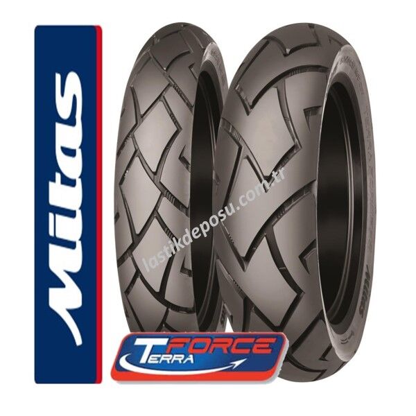Mitas Set 90/90-21 ve 120/90-17 Terra Force Ön Arka Takım (23-22)