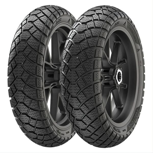 Anlas Set 120/70-14 ve 150/70-14 SC500 Winter Grip 2 Ön Arka Takım Kış Lastiği (2023)