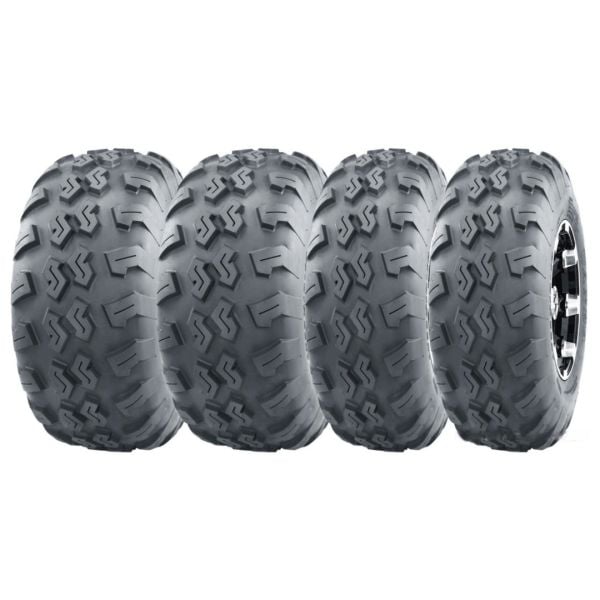 Wanda Set 22x7-10 ve 22x10-10 P3018 4PR Atv Utv Lastik Takımı Ön Arka