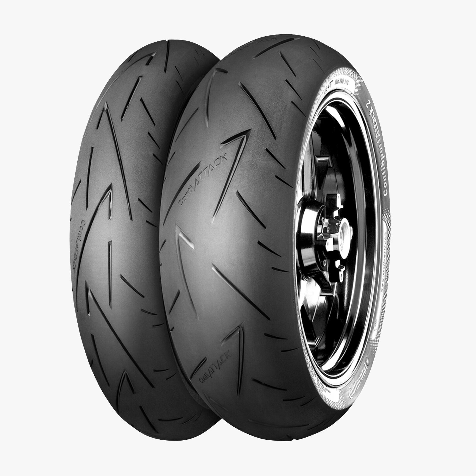 Continental Set 120/70ZR17 ve 160/60ZR17 ContiSportAttack 2 Ön Arka Takım