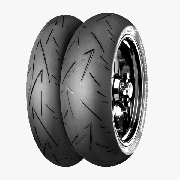 Continental Set 120/70ZR17 ve 160/60ZR17 ContiSportAttack 2 Ön Arka Takım