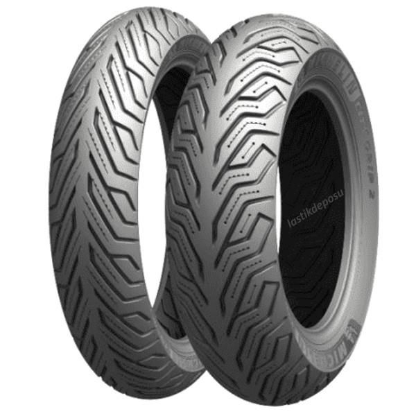 Michelin Set 120/70-15 ve 140/70-14 City Grip 2 Yeni 4 Mevsim Scooter Lastiği Ön Arka Takım