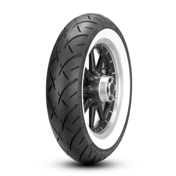 Metzeler Set 130/90-16 67H WW ve 180/65B16RF 81H ME888 WW Beyaz Yanaklı