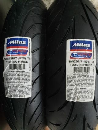 Mitas 120/70ZR17 Touring Force 58W Motosiklet Lastiği