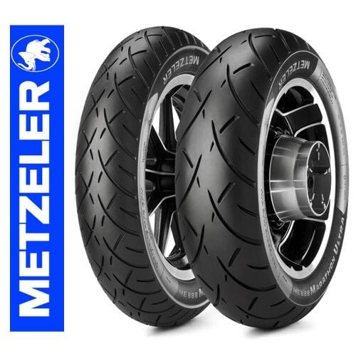 Metzeler Set 120/90-17 ve 170/80B15 ME888 Marathon Ön Arka Takım