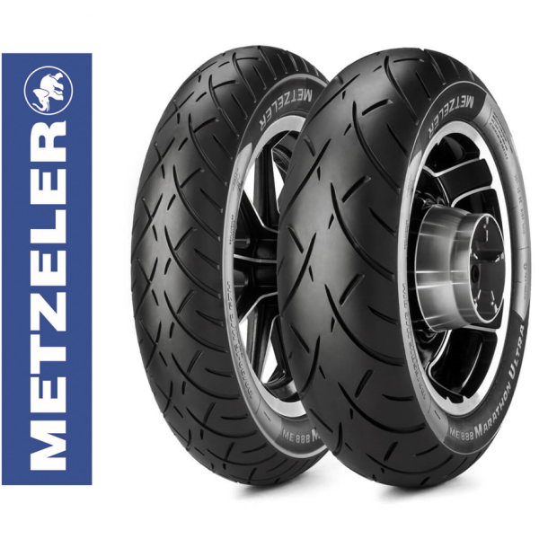 Metzeler Set 100/90-19 57H ve 170/80B15 77H ME888 Ön Arka Takım