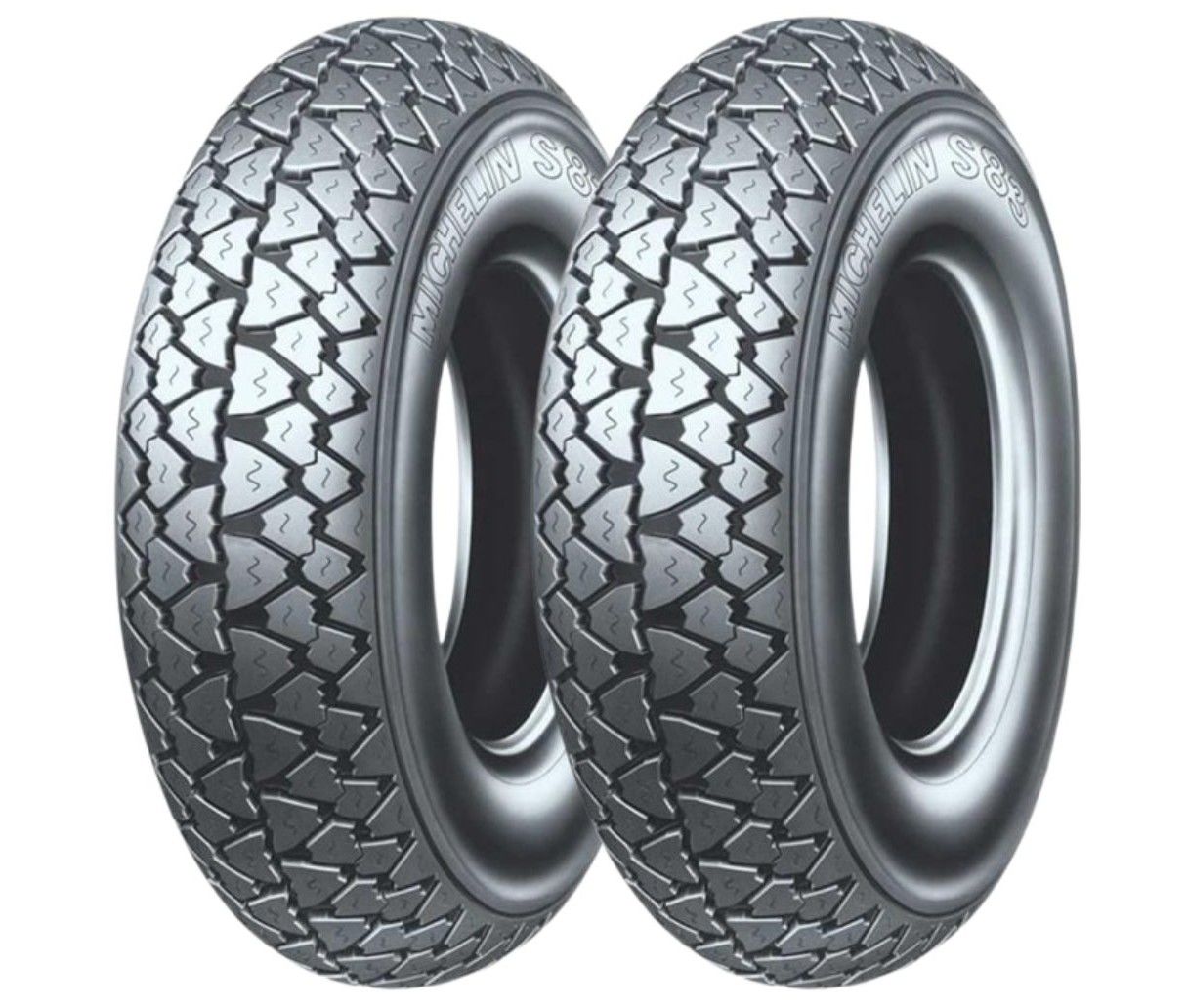 Michelin Set 100/90-10 ve 100/90-10 S83 Motosiklet Scooter Ön Arka Takım