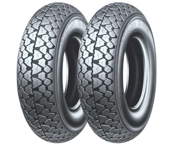 Michelin Set 100/90-10 ve 100/90-10 S83 Motosiklet Scooter Ön Arka Takım