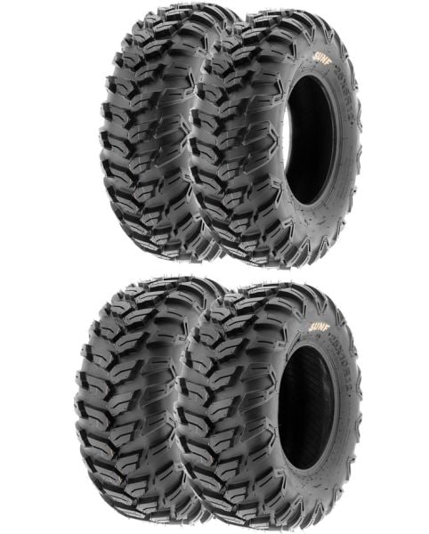 SunF Set 26x9R14 ve 26x11R14 A043 All Trail 6Kat Atv Lastik Takımı Ön-Arka