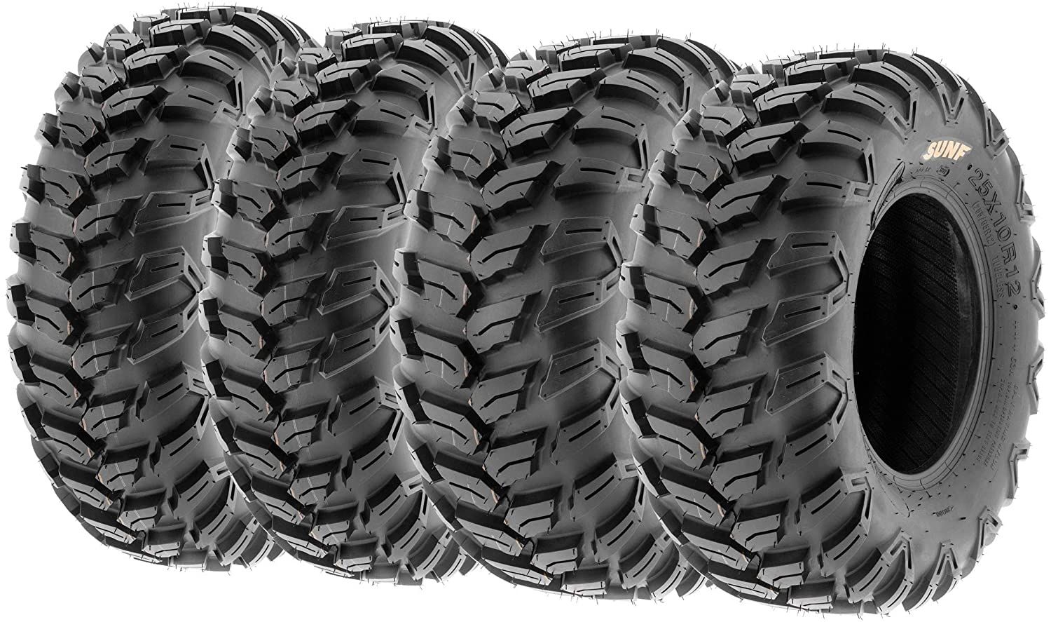 SunF Set 26x9R14 ve 26x11R14 A043 All Trail 6Kat Atv Lastik Takımı Ön-Arka