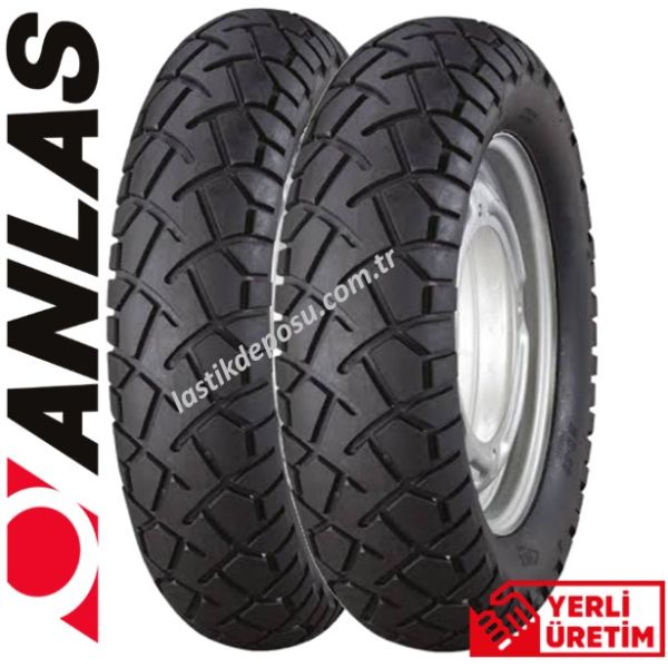 Anlas Takım Peugeot TKR 50  120/90-10 ve 130/90-10 MB80 Ön Arka Set Motosiklet Lastiği