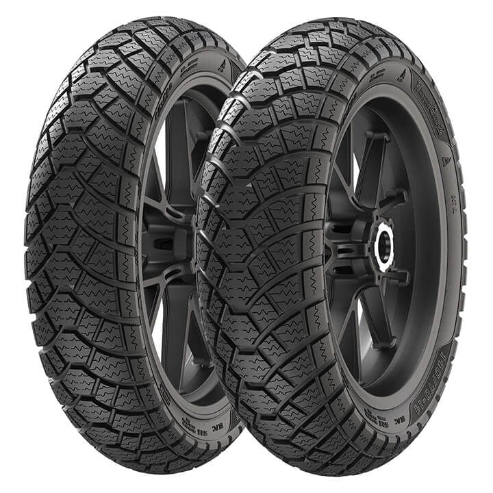 Anlas Takım Honda Pcx (2018-2020) 100/80-14 ve 120/70-14 SC500 Winter Kış Lastiği Ön Arka Set