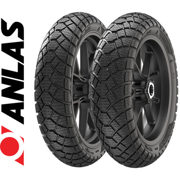 Anlas Takım Honda Pcx (2018-2020) 100/80-14 ve 120/70-14 SC500 Winter Kış Lastiği Ön Arka Set