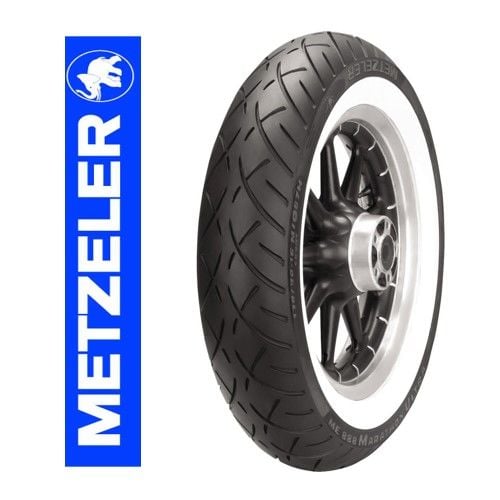 Metzeler 130/90-16 ME888 Marathon Ultra 67H WW Ön Beyaz Yanaklı