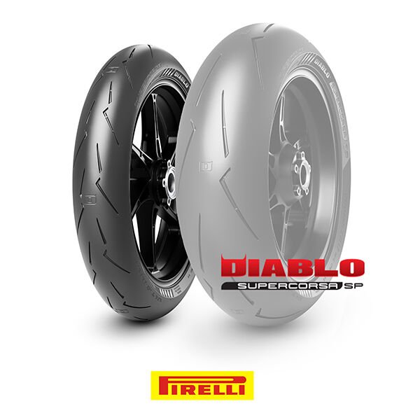 Pirelli Set 120/70ZR17 ve 180/55ZR17 Diablo Supercorsa SP V4 Ön Arka Takım