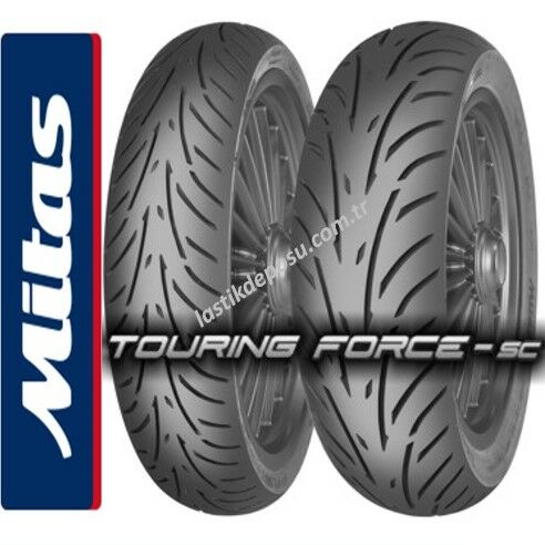 Mitas Takım Honda Dio 80/90-14 90/90-14 Touring Force SC Ön Arka Set