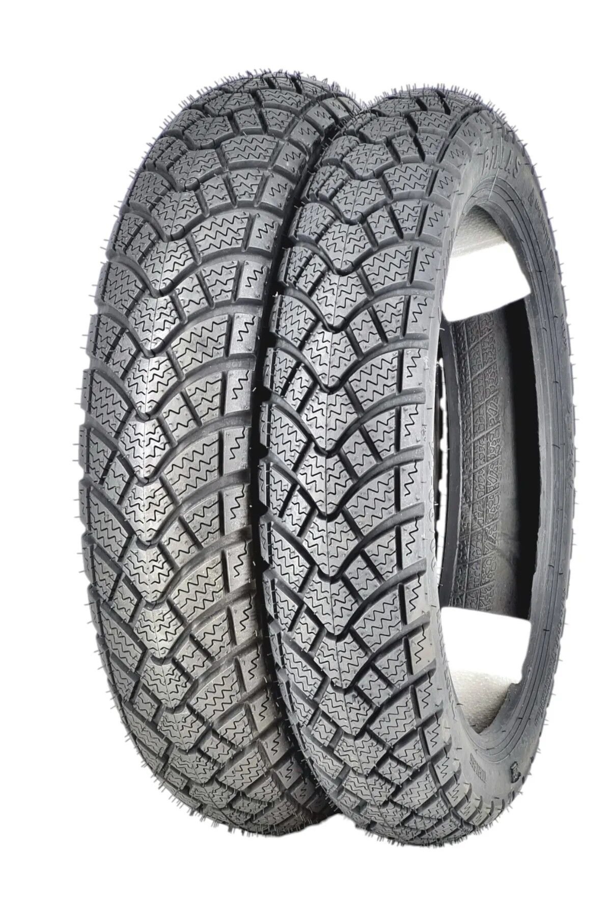 Billas Set 90/90-14 ve 100/90-14 BL200 TL Motosiklet Kış Lastiği