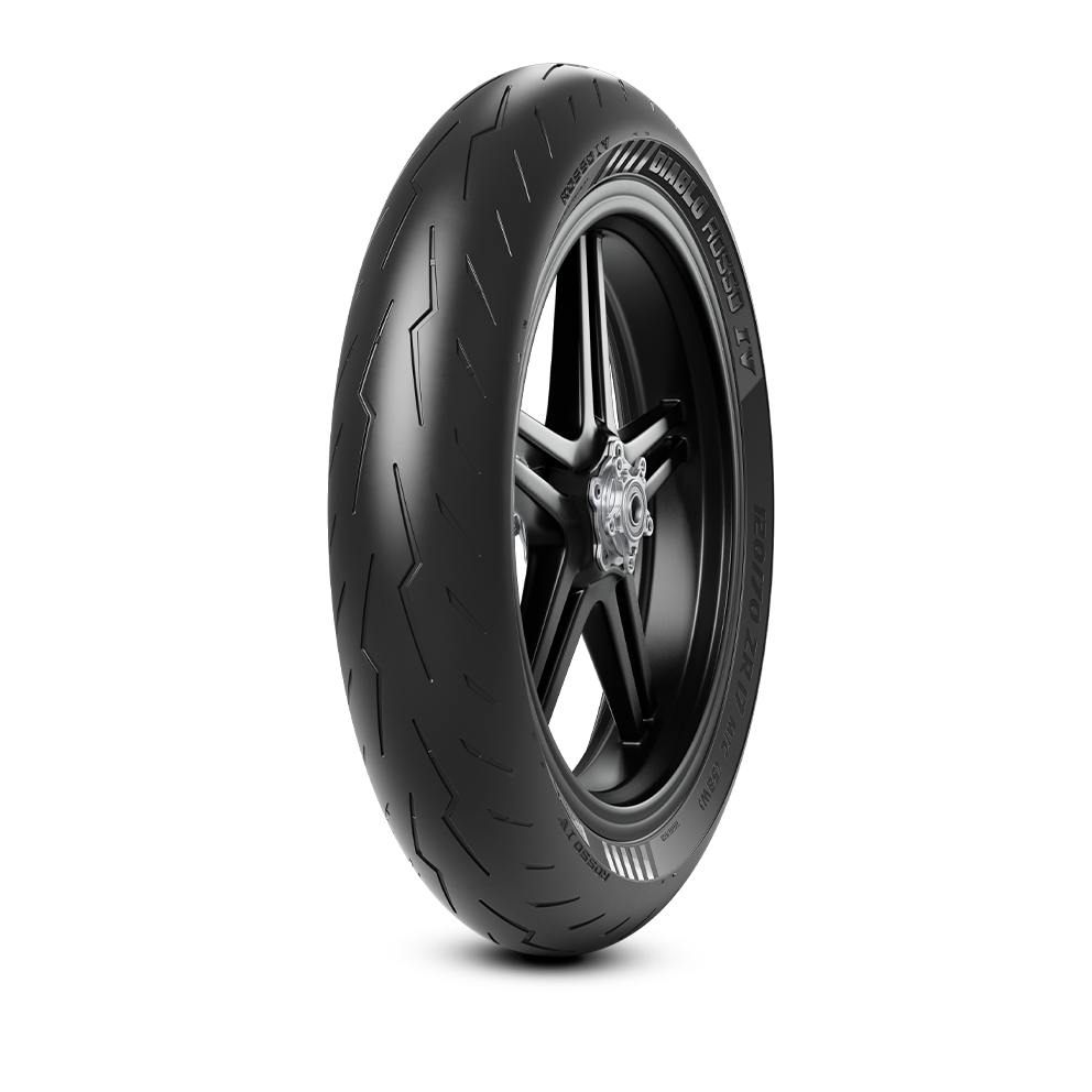 Pirelli 110/70ZR17 Diablo Rosso IV 54W Ön Motosiklet Lastiği