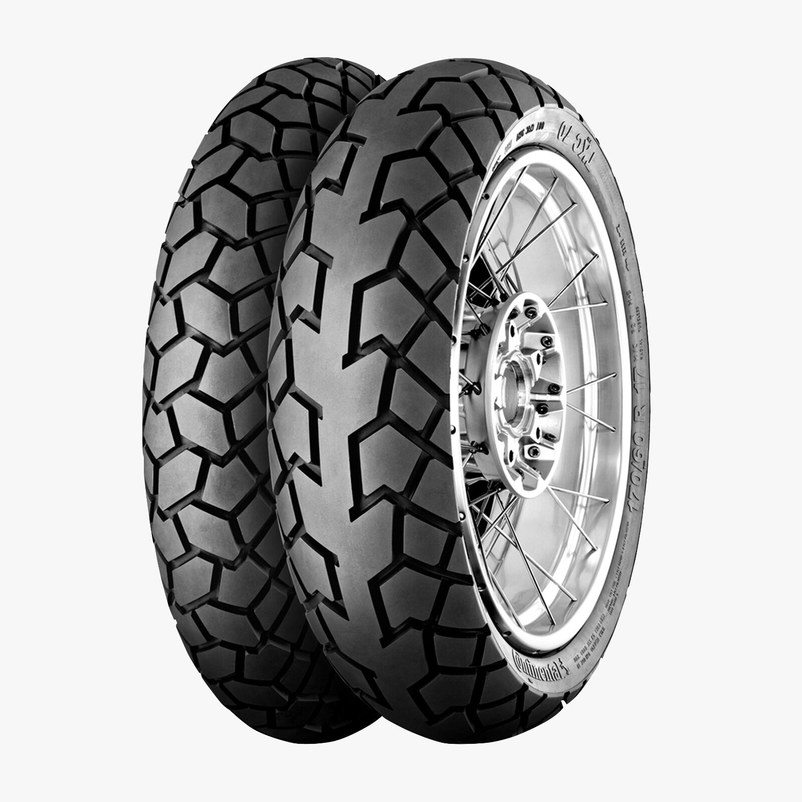 Continental Set 90/90-21 ve 120/90-17 TKC 70 M+S Ön Arka Takım