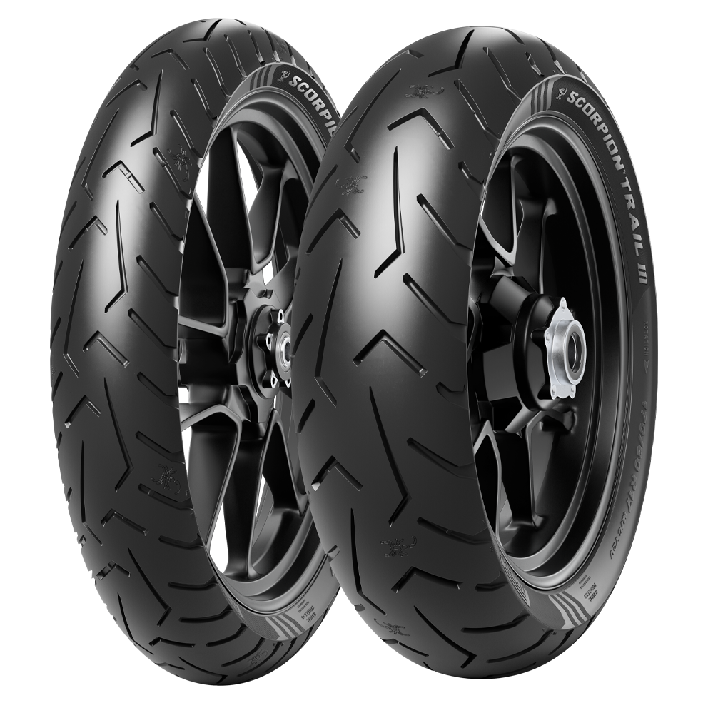 Pirelli Takım Africa Twin Adventure Sport 110/80R19 ve 150/70ZR18 Scorpion Trail III Ön Arka Set