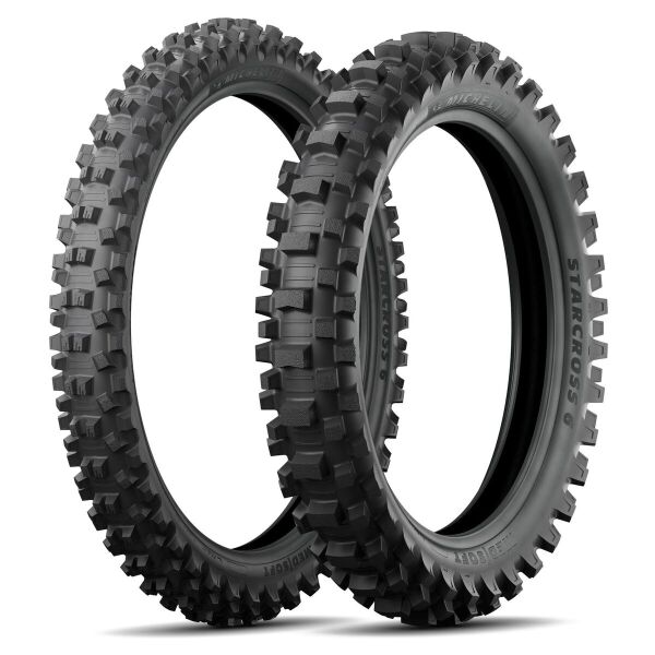 Michelin 110/100-18 StarCross 6 Medium Soft Motosiklet Arka Lastik (2023)