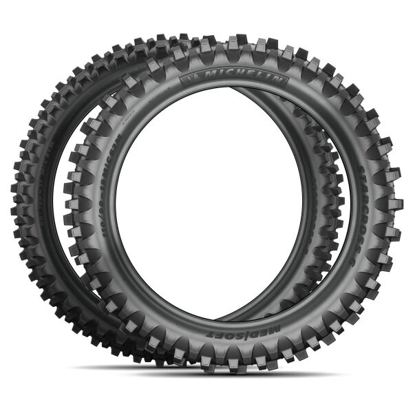 Michelin 110/100-18 StarCross 6 Medium Soft Motosiklet Arka Lastik (2023)