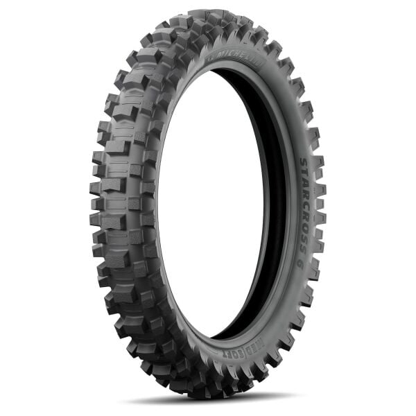 Michelin 110/100-18 StarCross 6 Medium Soft Motosiklet Arka Lastik (2023)