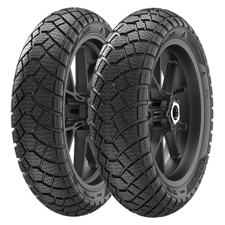 Anlas Takım Honda Spacy 90/90-12 ve 3.50-10 SC500 Kış Lastği Ön Arka Set