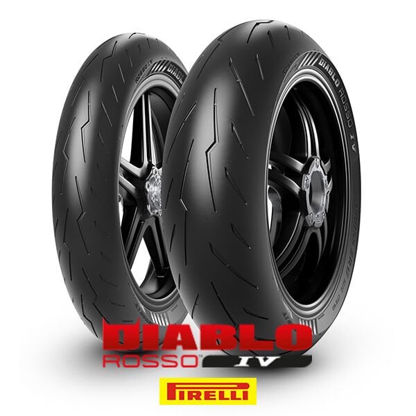 Pirelli Set 110/70R17 ve 140/70R17 Diablo Rosso IV Ön Arka Takım