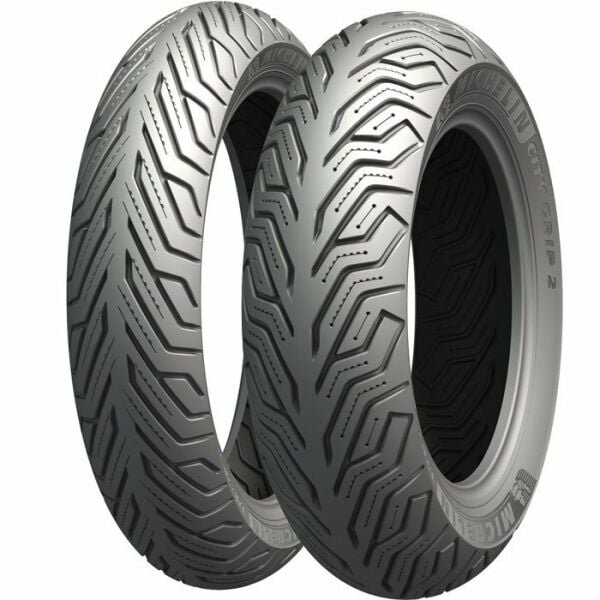Michelin Takım SYM Symphony SR 125 110/70-16 ve 110/70-16 City Grip 2 Motosiklet Lastiği Ön Arka Set