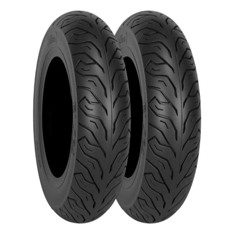 Billas Set 90/90-14 ve 100/90-14 BL034 TL 4PR Motosiklet Lastiği Ön Arka Takım