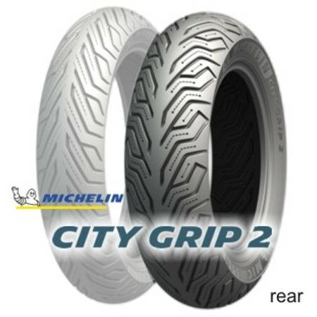 Michelin Takım SYM Crox 125 130/70-12 ve 130/70-12 City Grip 2 Scooter Ön Arka Set