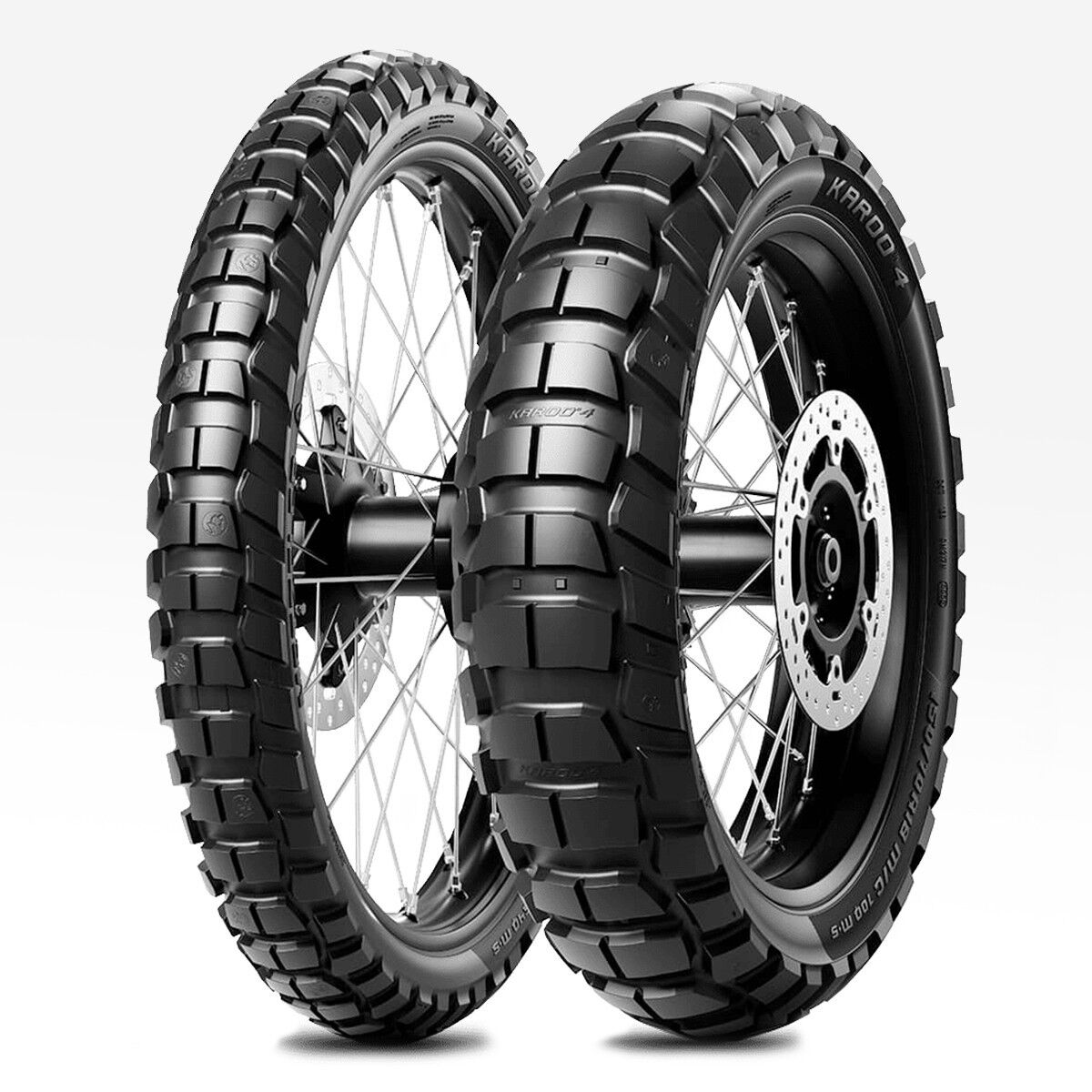 Metzeler Set 110/80R19 ve 150/70R17 KAROO 4 Ön Arka Takım (35/3724)